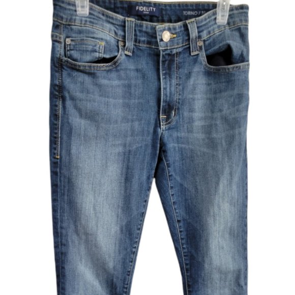 FIDELITY Denim Torino Men's Slim Fit Jeans  Size 31 - Picture 3 of 5